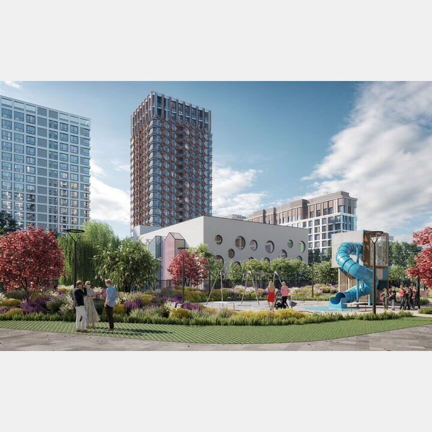 2-к. квартира, 58,9 м², 15/22 эт.