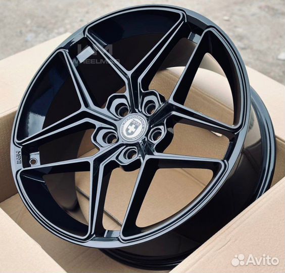 New в наличии R19 5x114,3 HRE FF11 Design Black