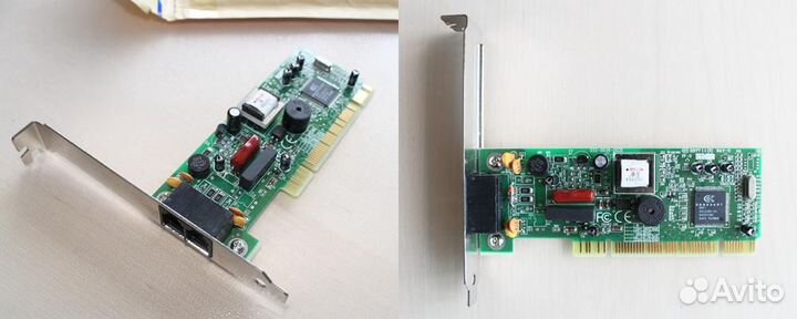 Модемы, сетевые карты внутренние разные, роутеры