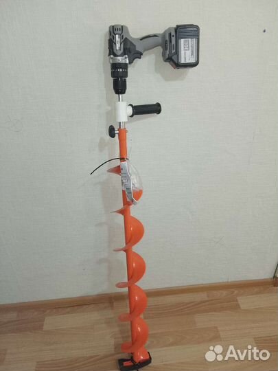 Комплект для бурения льда на зимней рыбалке 21 В