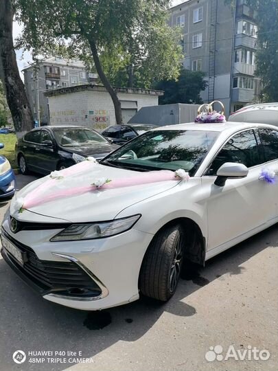 Свадебные украшения на машину