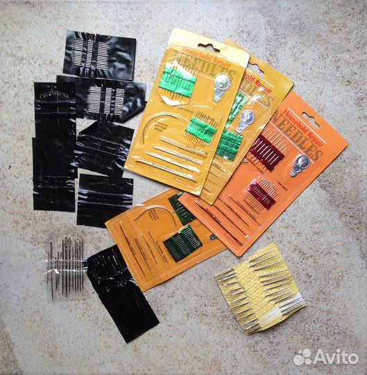 Иглы, булавки, каркас для рукоделия/плетения