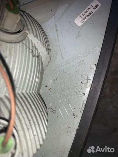 Skoda Fabia 2 - Фонарь задний левый