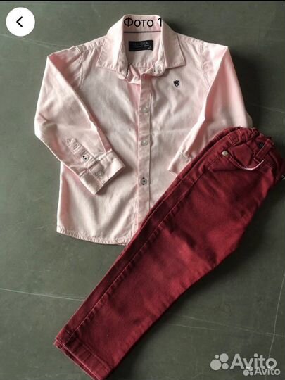 Рубашка us polo и брюки
