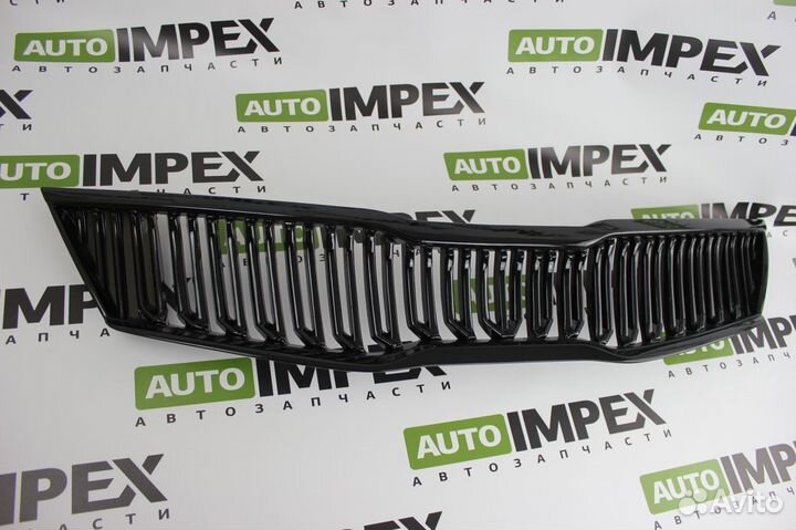 Решётка тюнинг чёрная Kia Optima IV 2018-2020 года