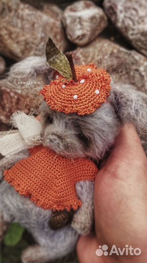 Игрушка хрюшка, свинка в стиле тедди, поросенок