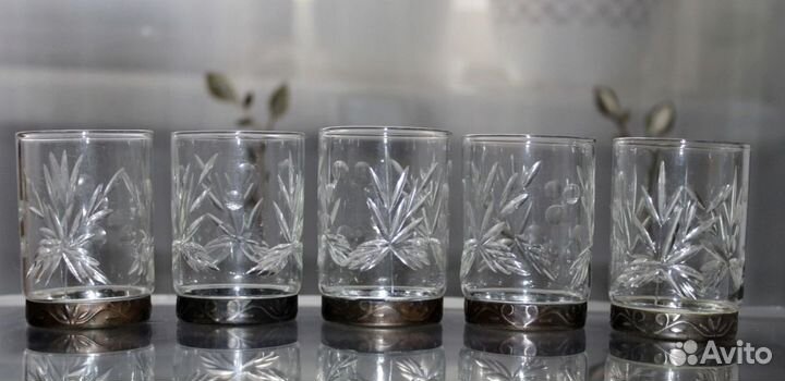 Рюмка серебрение