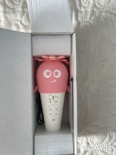 Детский беспроводной микрофон-караоке