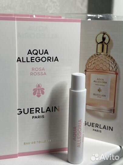 Aqua Allegoria Rosa Rossa Guerlain пробник