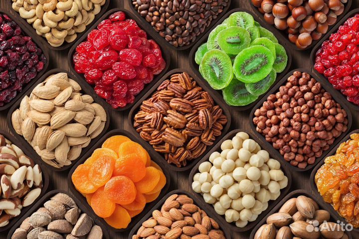 Сухофрукты и орехи