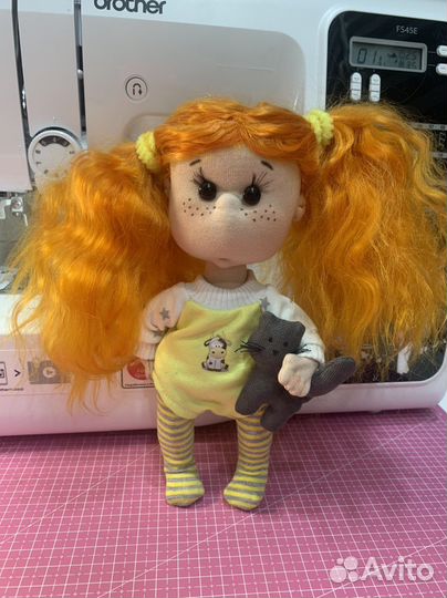 Кукла текстильная ручной работы