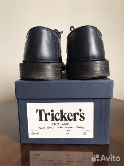 Мужские туфли дерби Tricker’s 43 размер