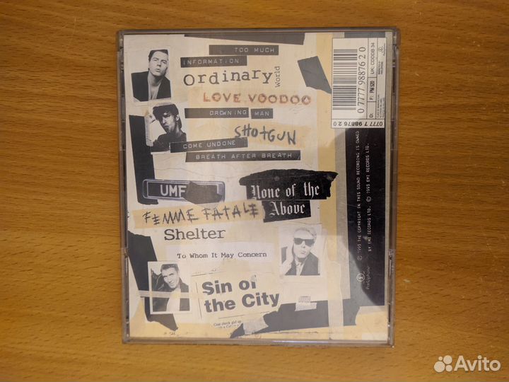 CD диск duran duran «The Wedding Album») (1993)