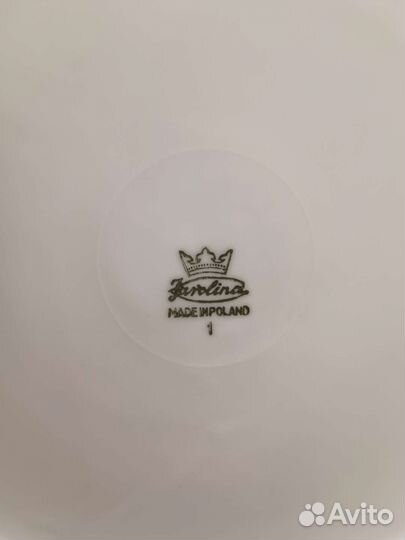 Фарфор из сервиза Каролина, Польша