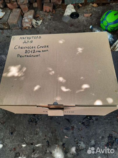 Штатная магнитола Chevrolet Cruze