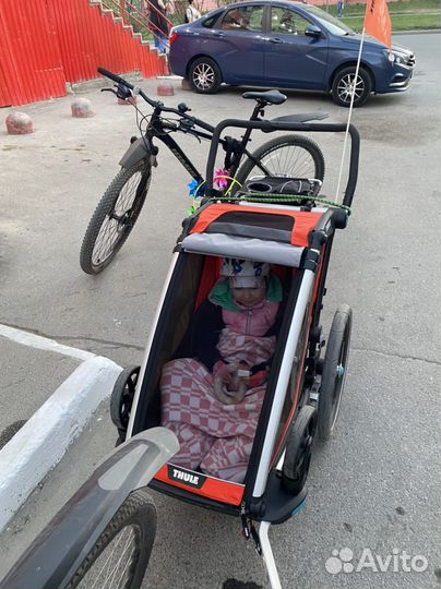 Велоприцеп велоколяска Thule chariot cross