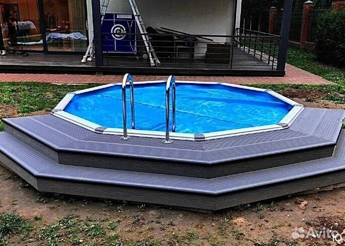 Террасная доска дпк для патио