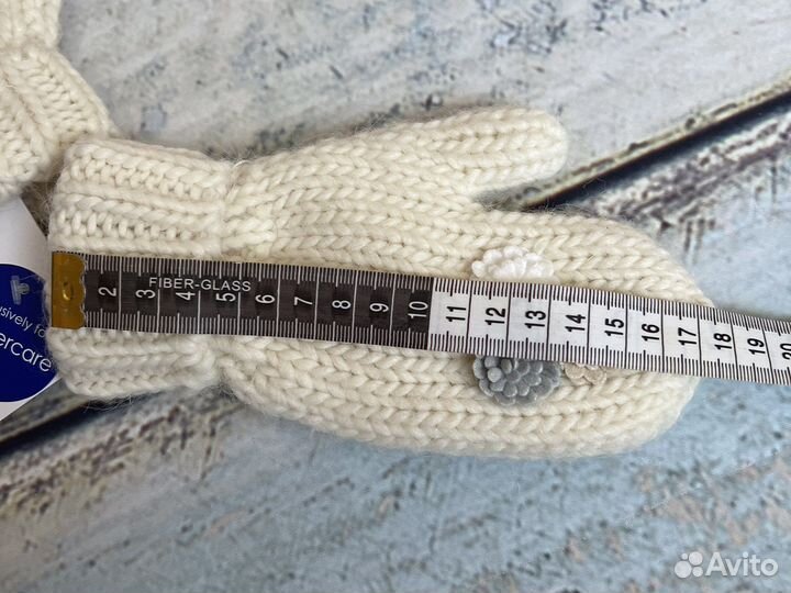 Варежки рукавицы новые на девочку 3-4 года
