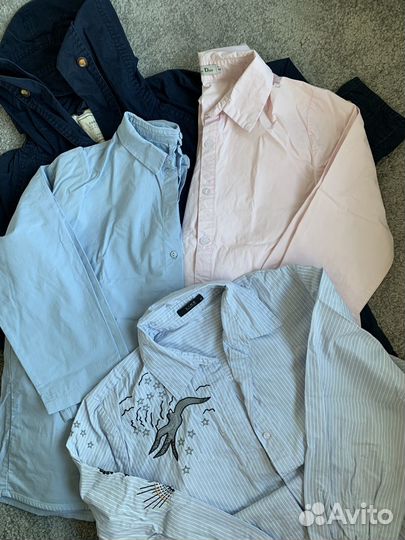 Одежда пакетом хs-s, женские рубашки пакетом