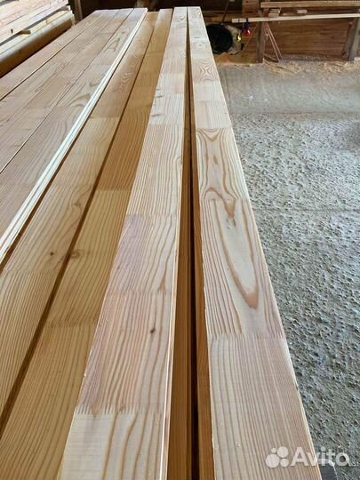 Качесвенная доска лиственница 50х150х6000мм,гост и