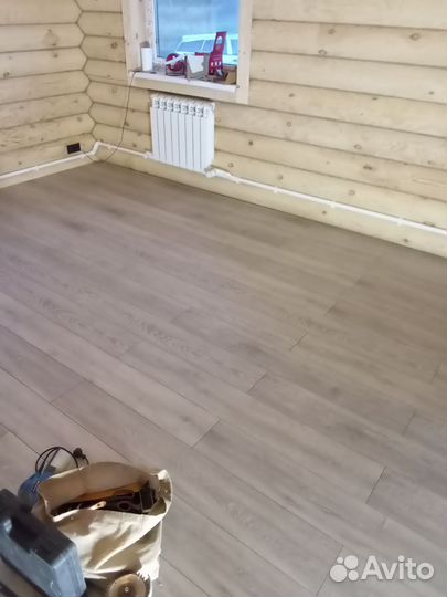 Укладка напольных покрытий