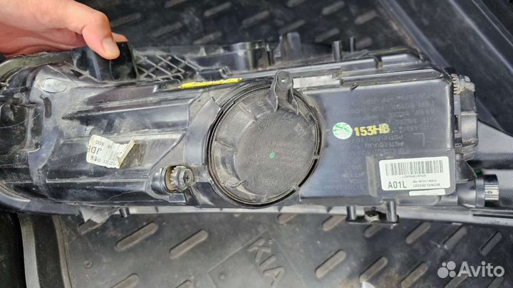 Левая фара кия сид