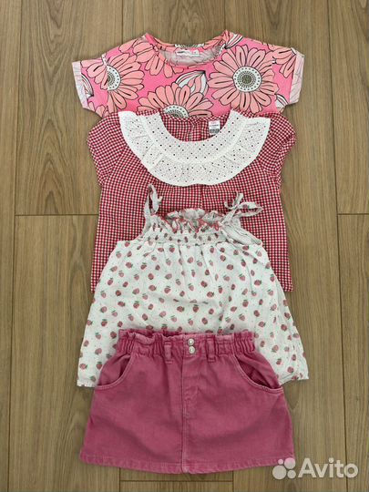 Вещи пакетом на девочку 92 98