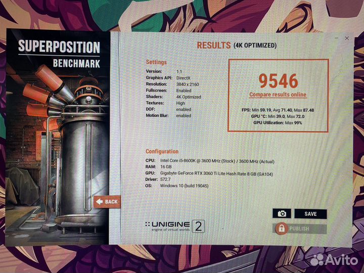 Видеокарта rtx 3060 ti