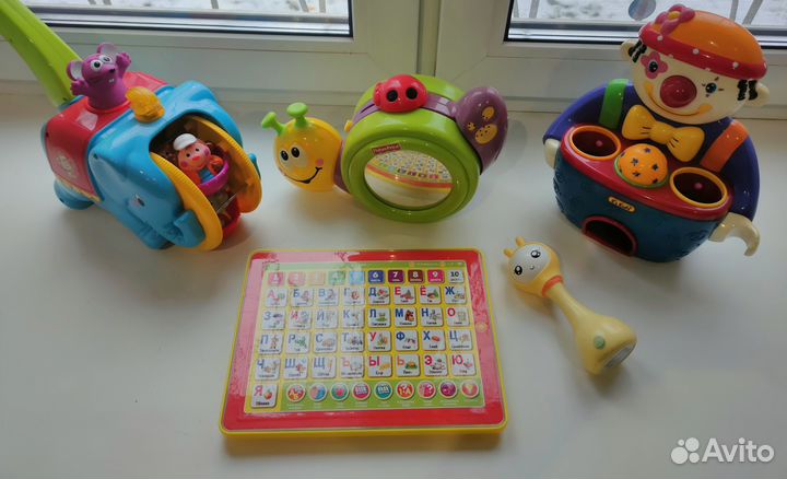 Развивающие музыкальные игрушки от 1 года