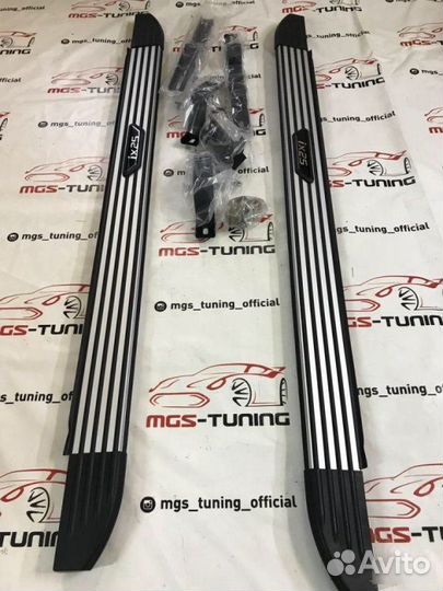 Пороги на Hyundai ix25 creta 2014+