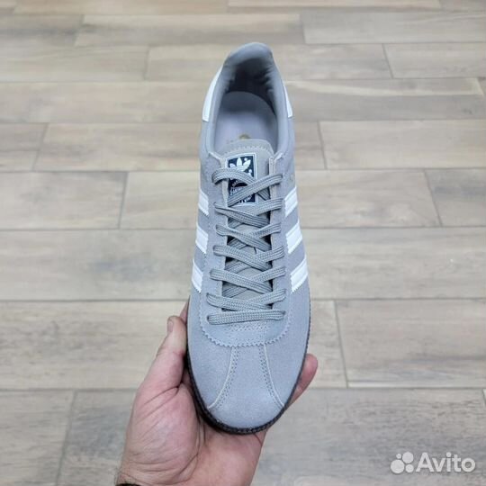 Кроссовки мужские adidas munchen grey white 44