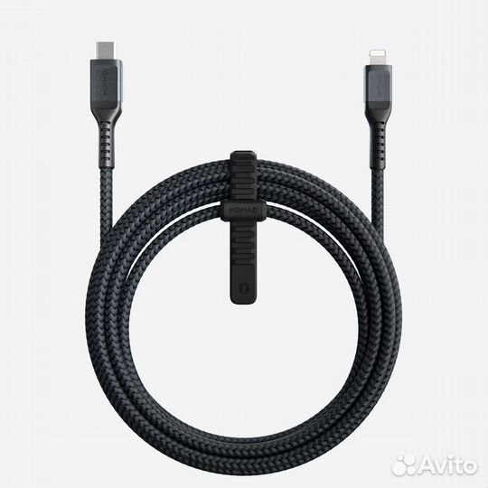 Nomad Kevlar кабель Lightning/USB-C 3m