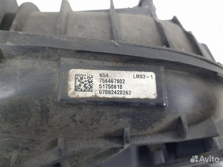 756467802 Коллектор впускной BMW 3 E90/E91/E92/E93