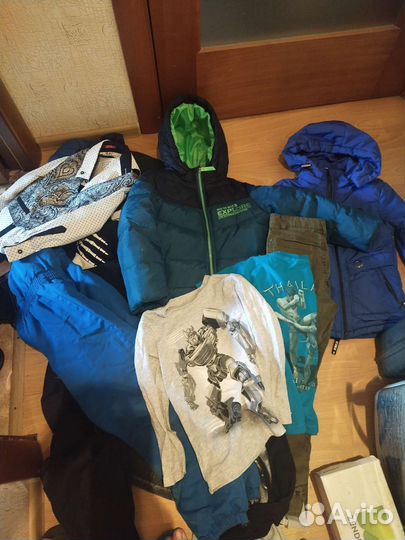 Пакет вещей на мальчика 110-116см