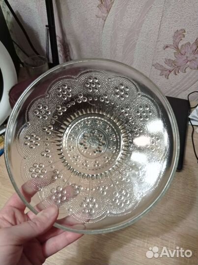 Блюдо СССР и Салатник стекло