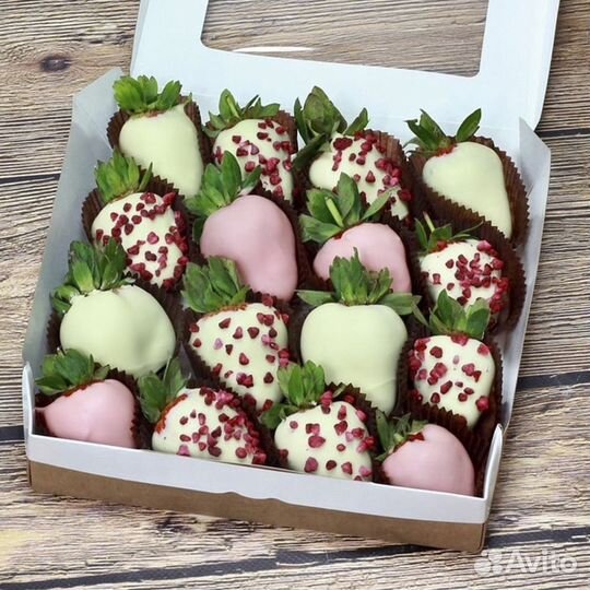 Клубника в шоколаде 16 штук