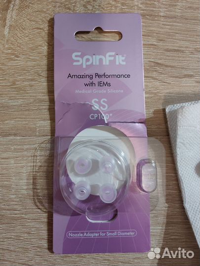 Амбушюры Divinus, SpinFit, Moondrop