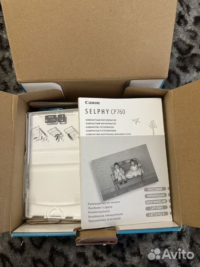 Фотопринтер canon selphy cp760