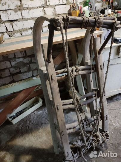 Санки старинные