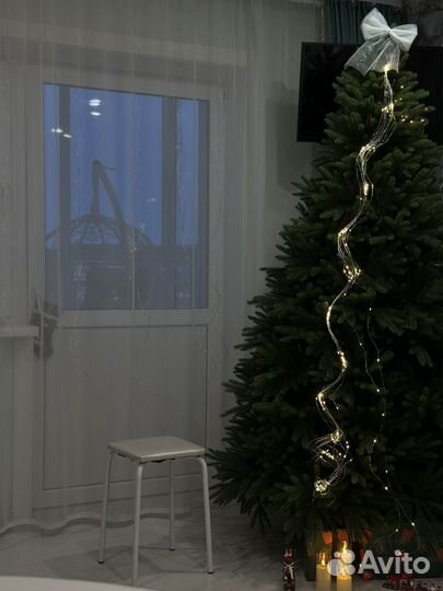 Гирлянда 2,5 м конский хвост