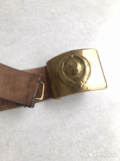 Ремень кожаный СССР