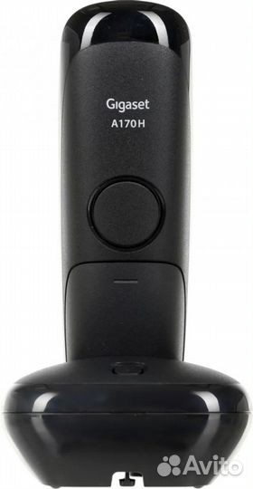 Радиотелефон dect Gigaset A170 DUO RUS, черный