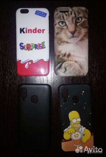 Чехлы на телефон iPhone 6 и Samsung