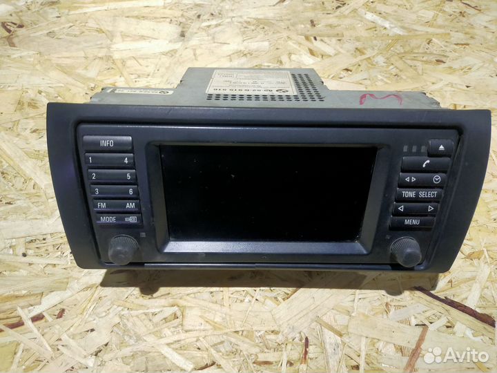 Магнитола BMW x5 e53 штатная