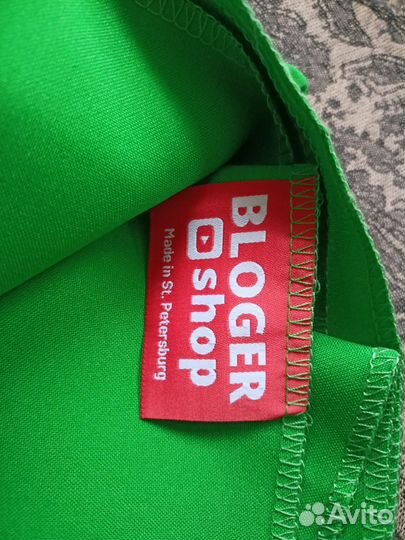 Хромокей фон для съёмок зелёный