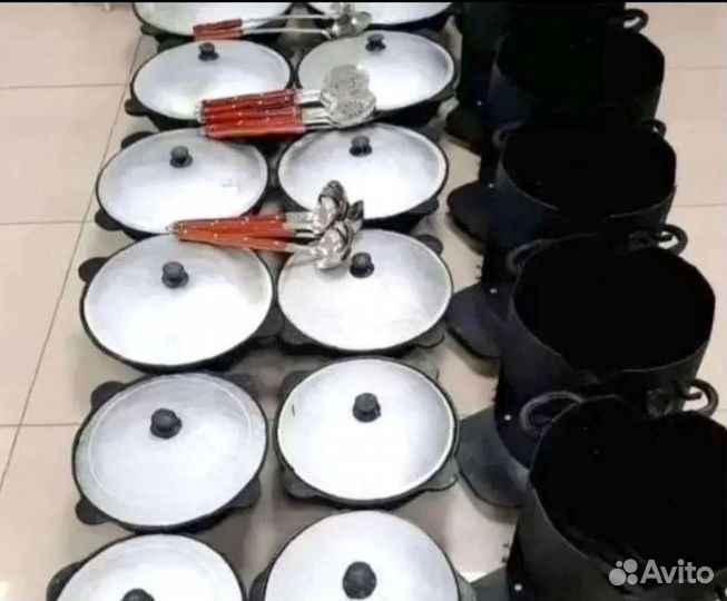 Казан чугунный 22 литра