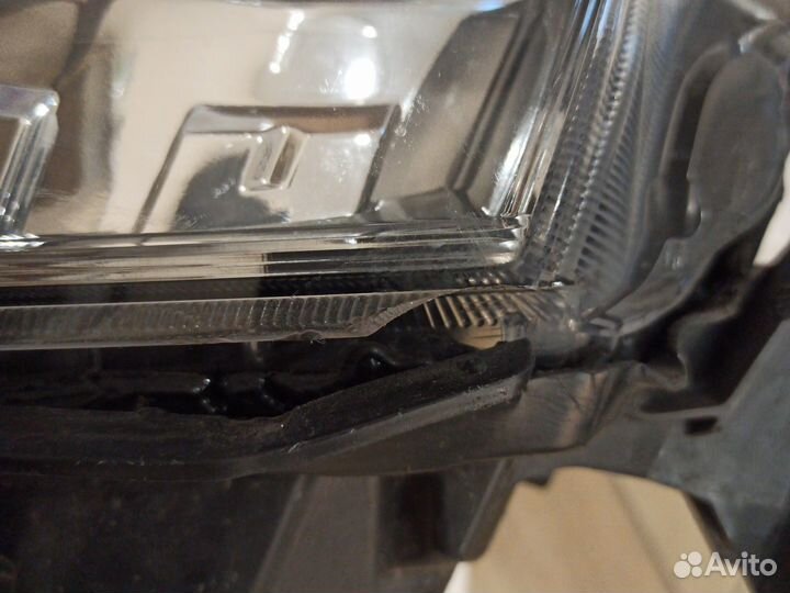 Стекло фары nissan x trail правое