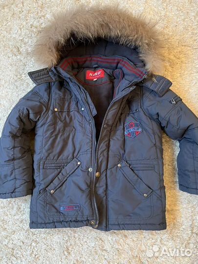 Куртка для мальчика зима 122