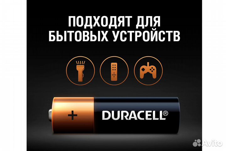 Батарейки duracell мизинчиковые AAA 12шт