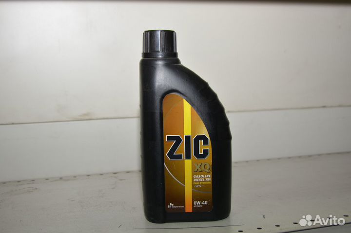 Масло ZIC XQ 0W-40 1л синтетика